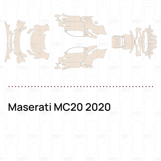 Pre-Cut PPF Maserati MC20 2020