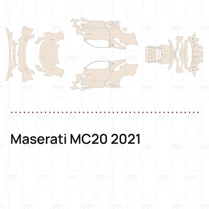Pre-Cut PPF Maserati MC20 2021