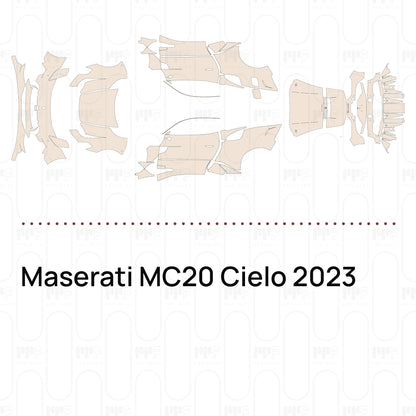 Pre-Cut PPF Maserati MC20 Cielo 2023