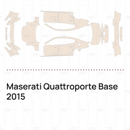 Pre-Cut PPF Maserati Quattroporte Base 2015