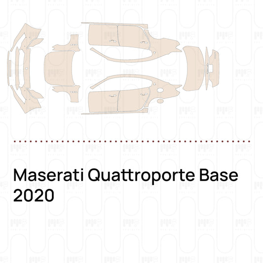 Pre-Cut PPF Maserati Quattroporte Base 2020