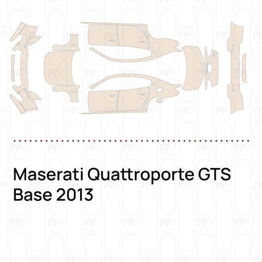 Pre-Cut PPF Maserati Quattroporte GTS Base 2013