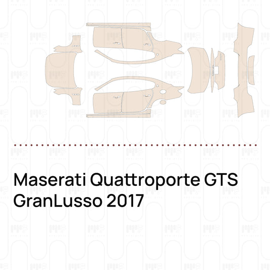 Pre-Cut PPF Maserati Quattroporte GTS GranLusso 2017