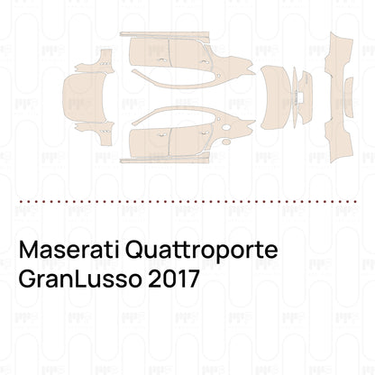 Pre-Cut PPF Maserati Quattroporte GranLusso 2017