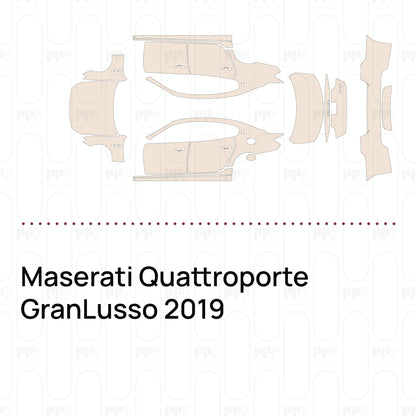 Pre-Cut PPF Maserati Quattroporte GranLusso 2019
