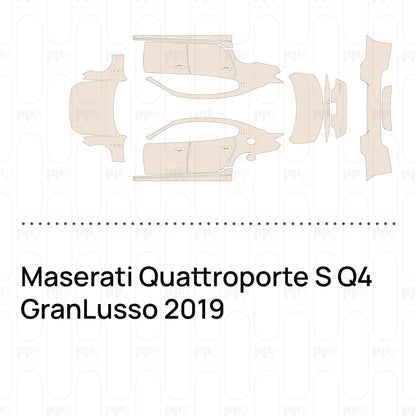 Pre-Cut PPF Maserati Quattroporte S Q4 GranLusso 2019