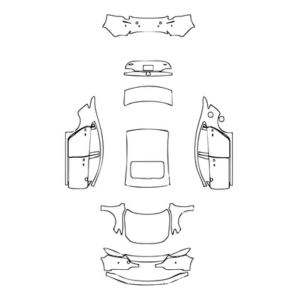 Pre-Cut PPF Mazda Atenza (Mazda 6) Sedan Saloon 2020 - PPF-Kits