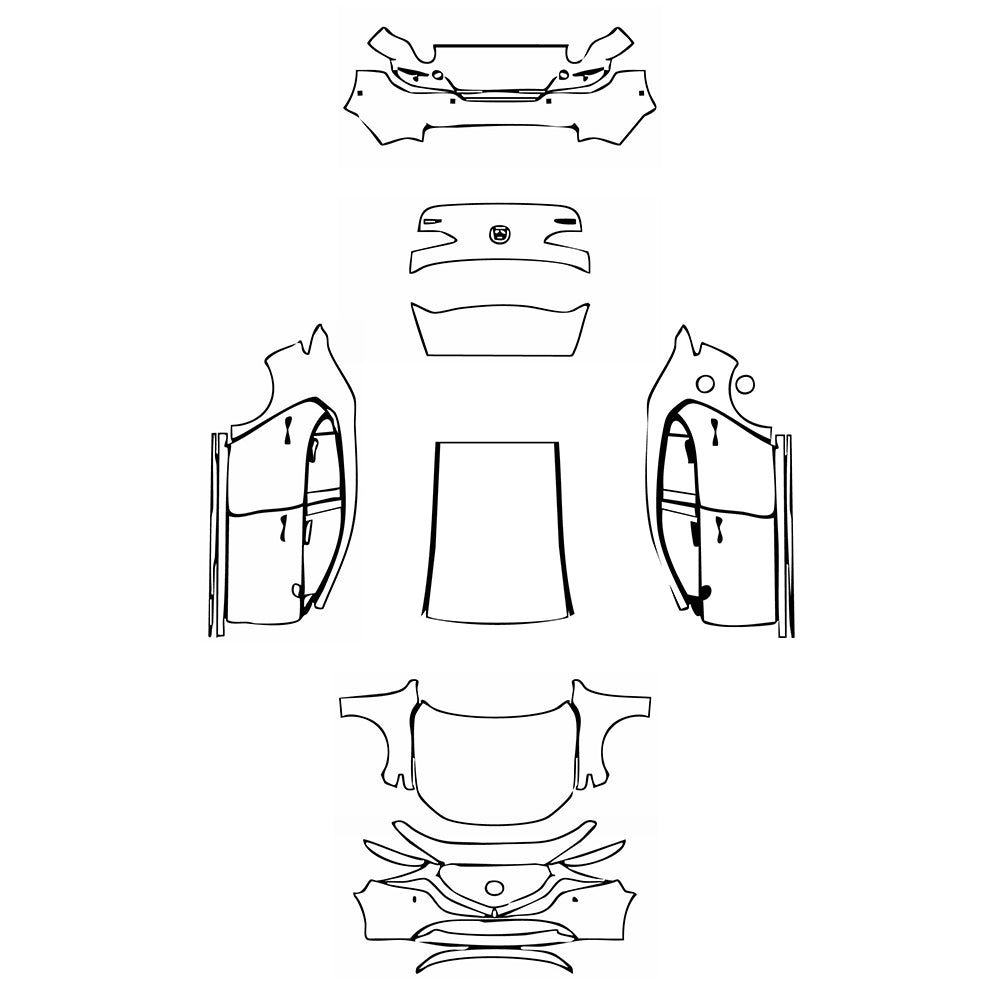 Pre-Cut PPF Mazda Axela (Mazda 3) Hatchback 2021 - PPF-Kits