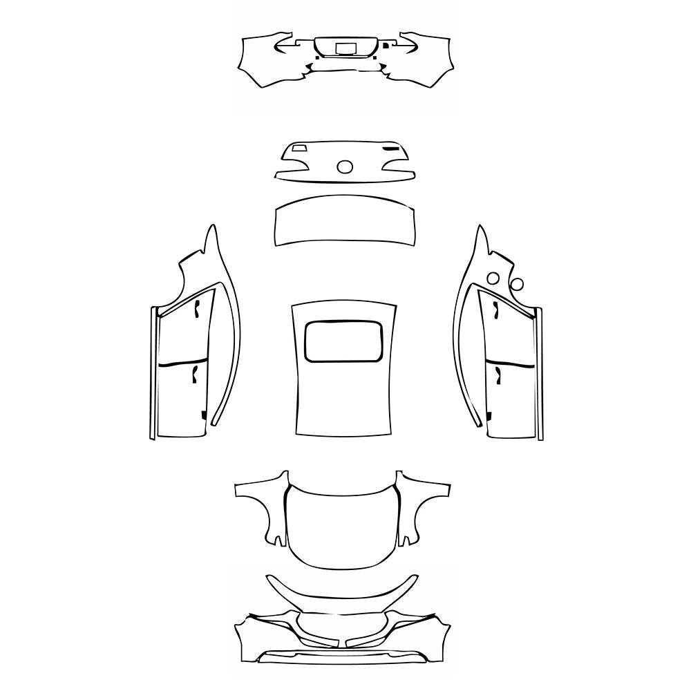 Pre-Cut PPF Mazda Axela (Mazda 3) Sedan Saloon 2021 - PPF-Kits
