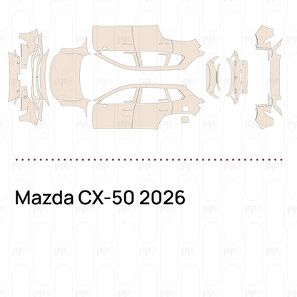 Pre-Cut PPF Mazda CX-50 2026