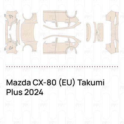 Pre-Cut PPF Mazda CX-80 (EU) Takumi Plus 2024