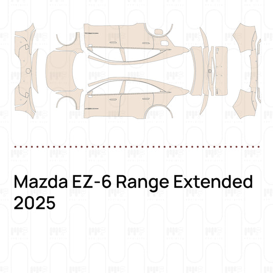 Pre-Cut PPF Mazda EZ-6 Range Extended 2025