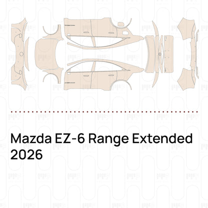 Pre-Cut PPF Mazda EZ-6 Range Extended 2026
