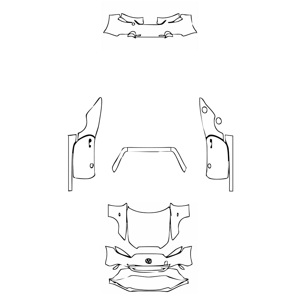 Pre-Cut PPF Mazda MX-5 Miata Club 2021 - PPF-Kits