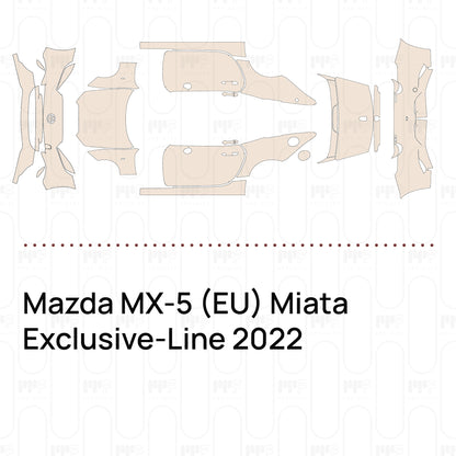 Pre-Cut PPF Mazda MX-5 (EU) Miata Exclusive-Line 2022