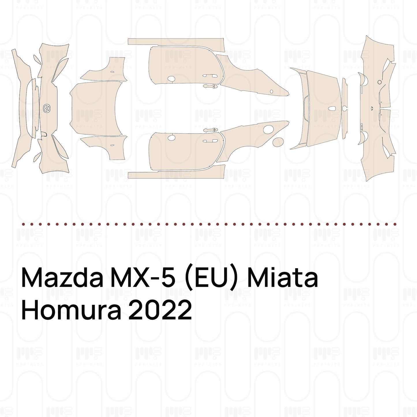 Pre-Cut PPF Mazda MX-5 (EU) Miata Homura 2022