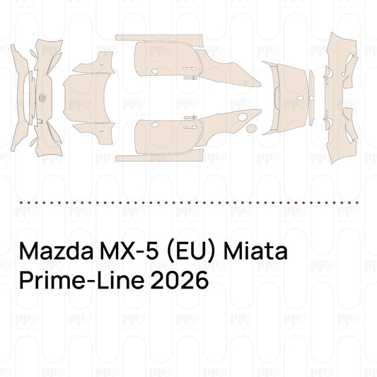 Pre-Cut PPF Mazda MX-5 (EU) Miata Prime-Line 2026