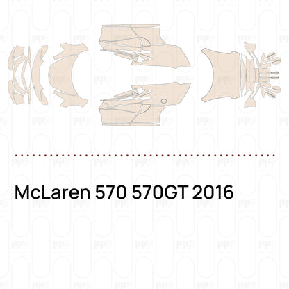 Pre-Cut PPF McLaren 570 570GT 2016