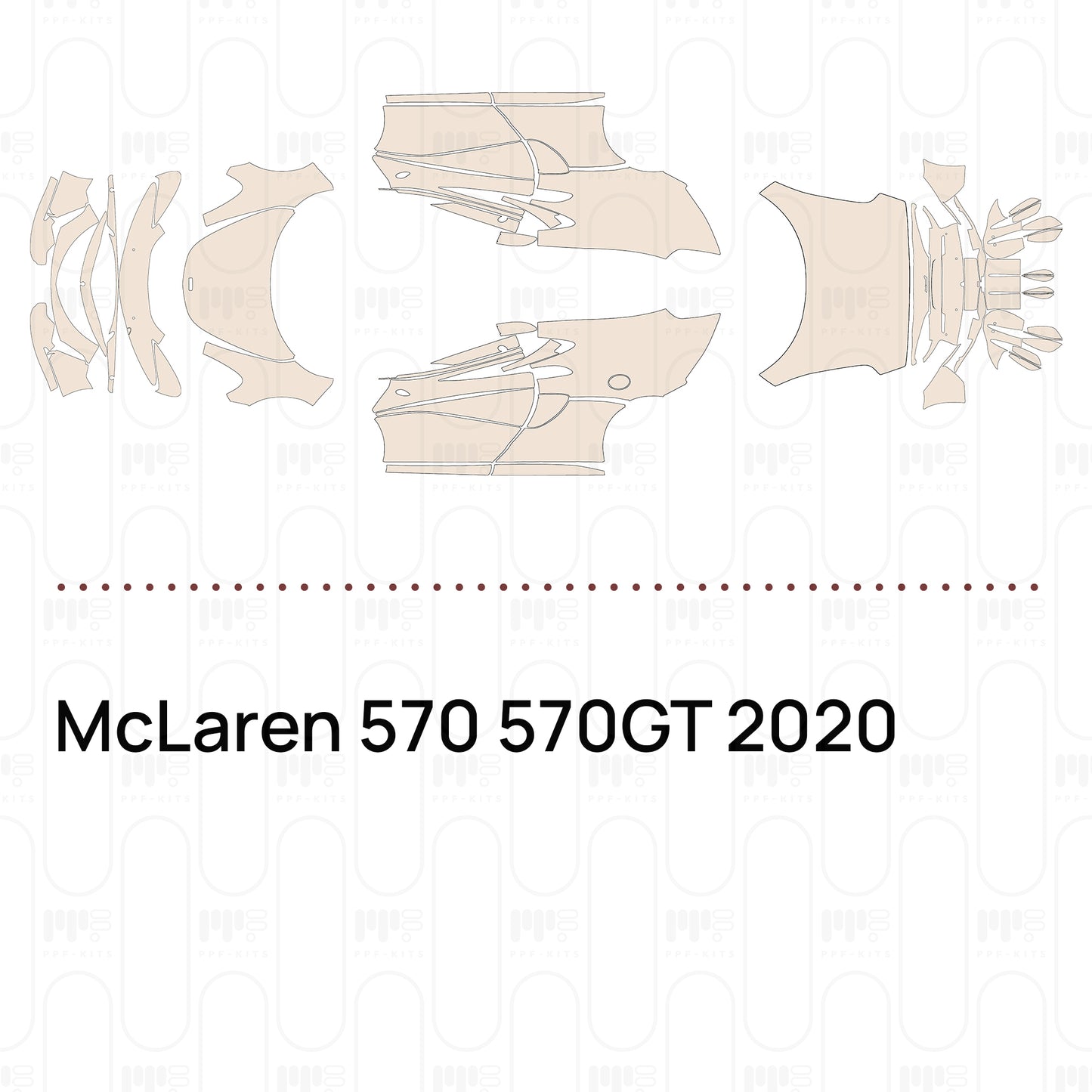 Pre-Cut PPF McLaren 570 570GT 2020