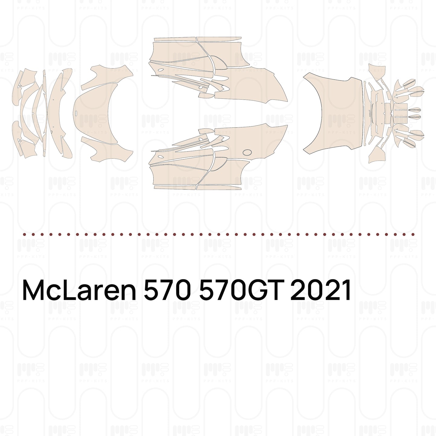 Pre-Cut PPF McLaren 570 570GT 2021