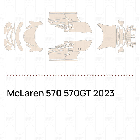 Pre-Cut PPF McLaren 570 570GT 2023