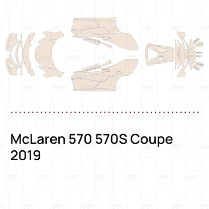 Pre-Cut PPF McLaren 570 570S Coupe 2019
