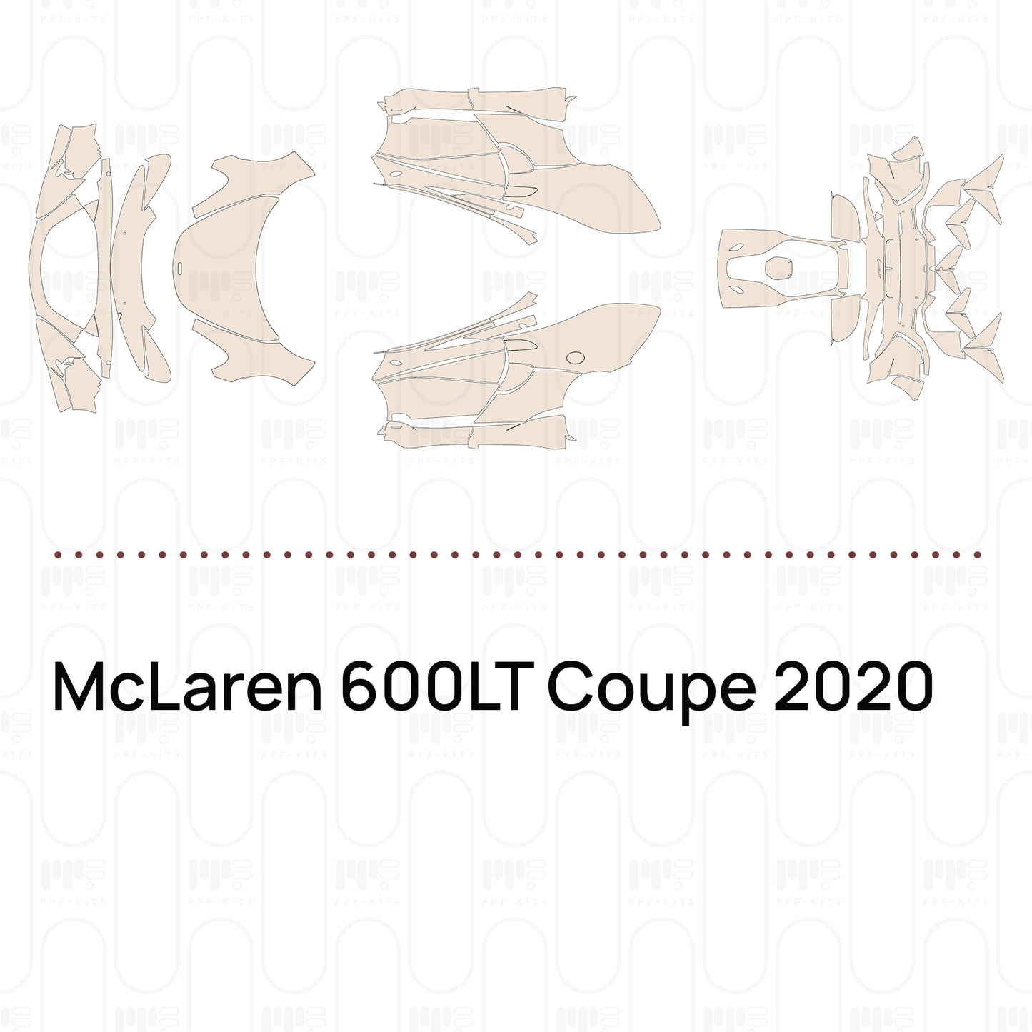 Pre-Cut PPF McLaren 600LT Coupe 2020