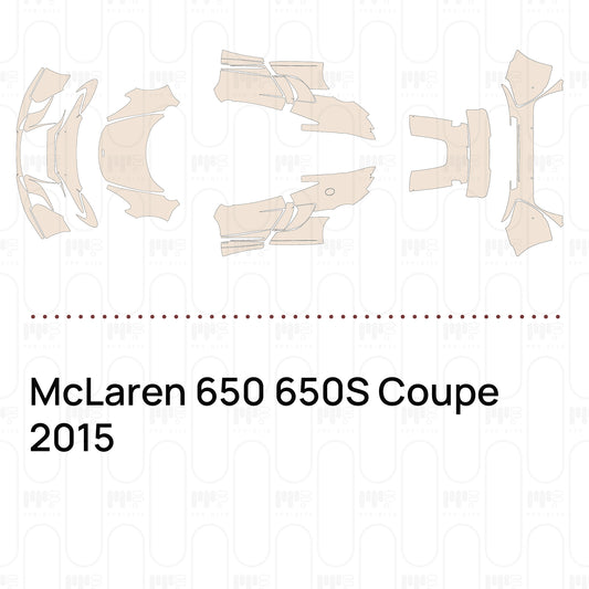 Pre-Cut PPF McLaren 650 650S Coupe 2015