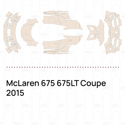 Pre-Cut PPF McLaren 675 675LT Coupe 2015