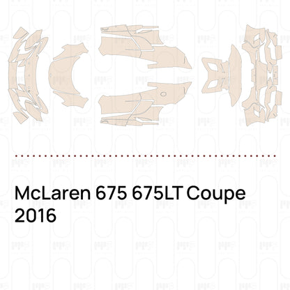Pre-Cut PPF McLaren 675 675LT Coupe 2016