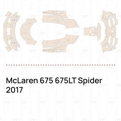 Pre-Cut PPF McLaren 675 675LT Spider 2017