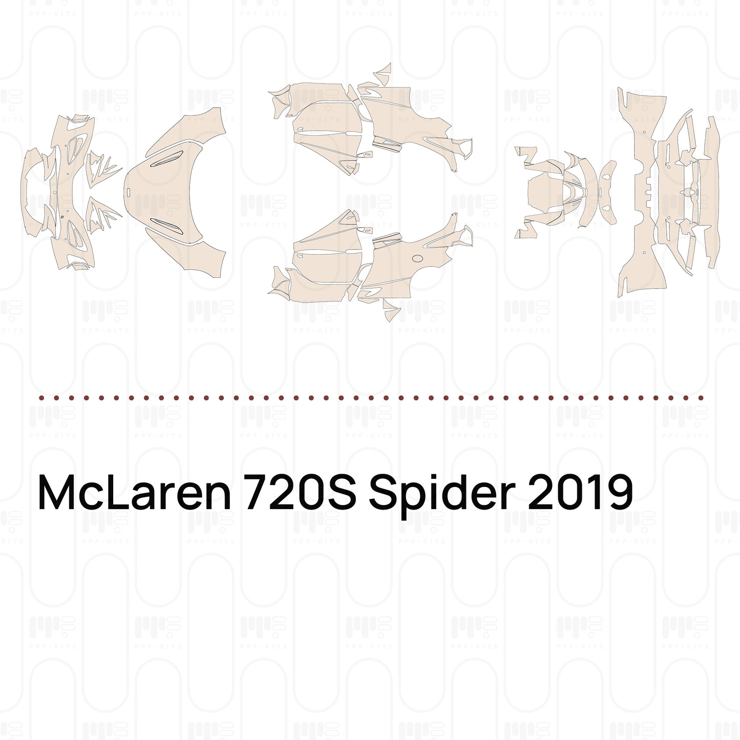 Pre-Cut PPF McLaren 720S Spider 2019
