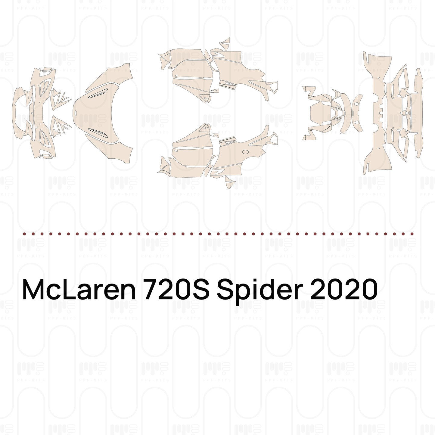 Pre-Cut PPF McLaren 720S Spider 2020
