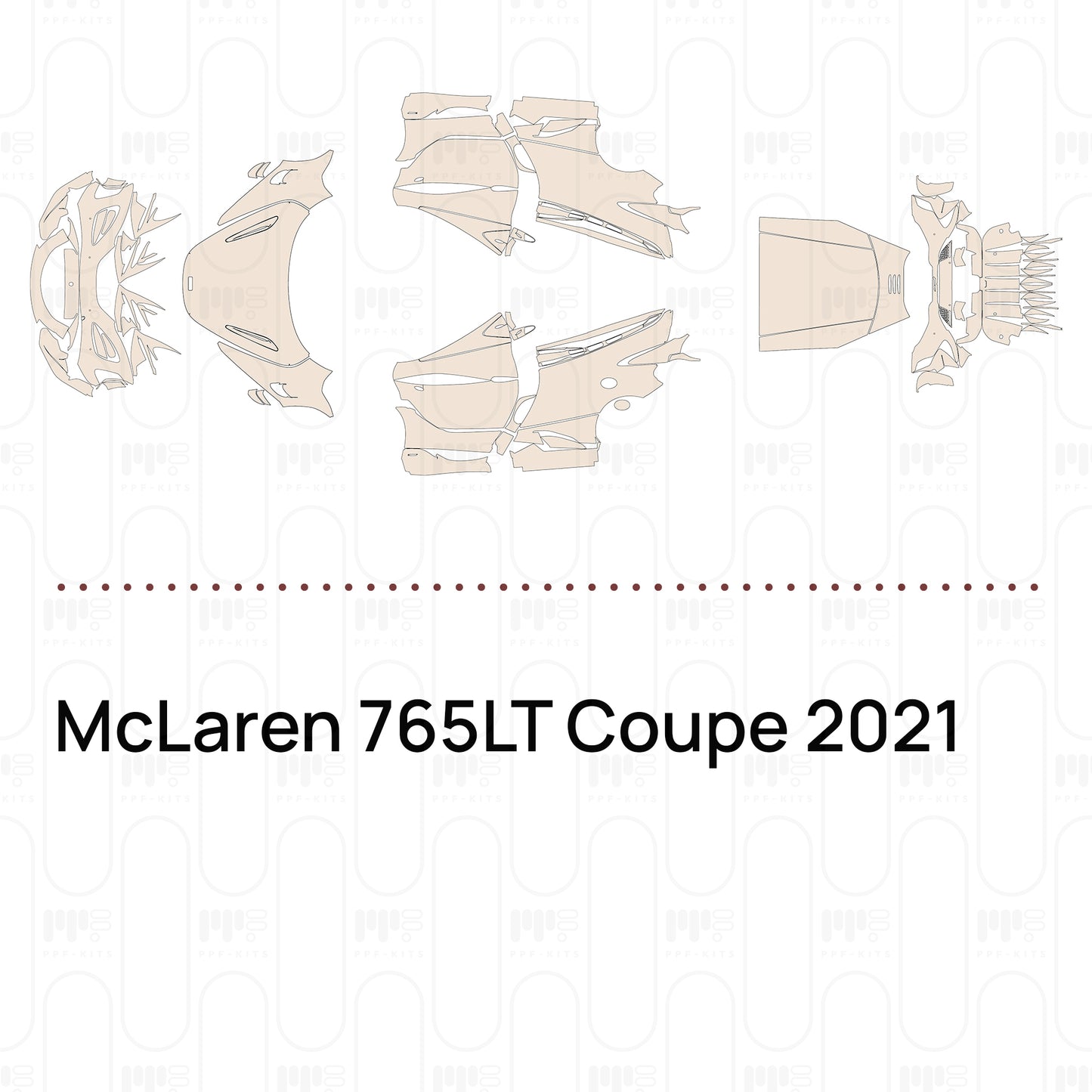 Pre-Cut PPF McLaren 765LT Coupe 2021