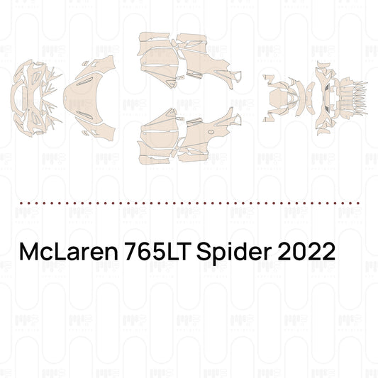 Pre-Cut PPF McLaren 765LT Spider 2022