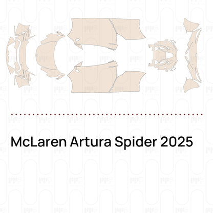 Pre-Cut PPF McLaren Artura Spider 2025