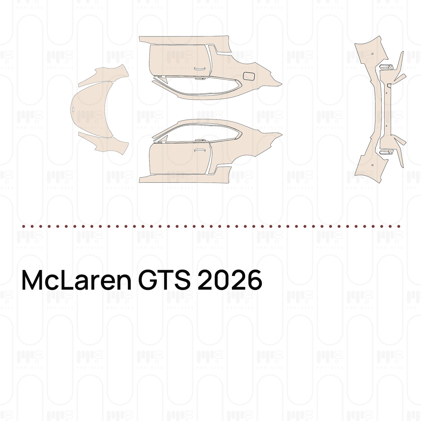 Pre-Cut PPF McLaren GTS 2026
