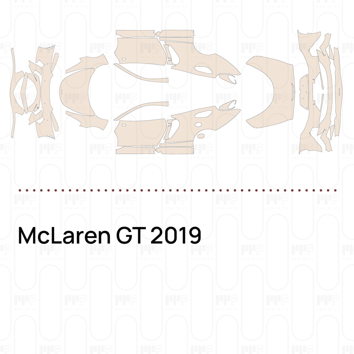 Pre-Cut PPF McLaren GT 2019