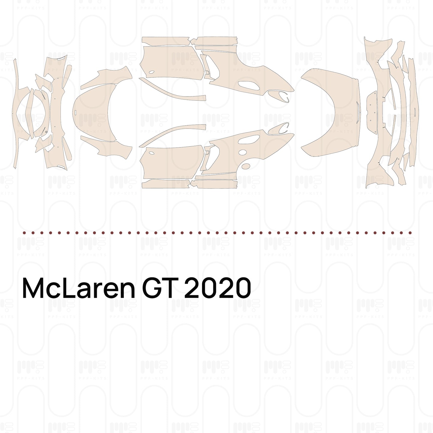 Pre-Cut PPF McLaren GT 2020