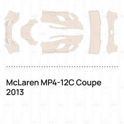 Pre-Cut PPF McLaren MP4-12C Coupe 2013