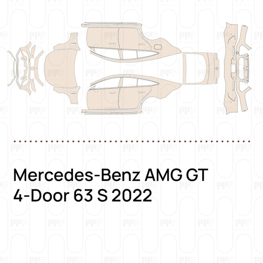 Pre-Cut PPF Mercedes-Benz AMG GT 4-Door 63 S 2022