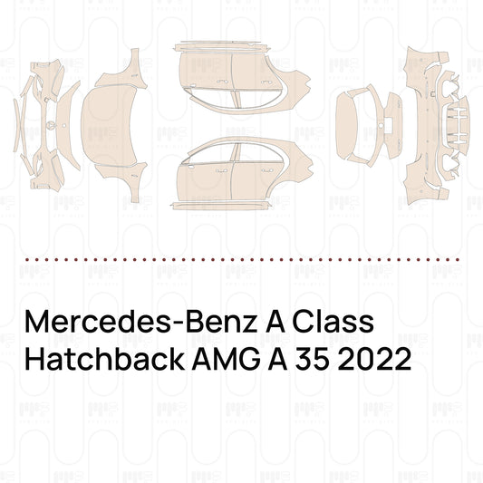 Pre-Cut PPF Mercedes-Benz A Class Hatchback AMG A 35 2022