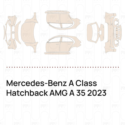 Pre-Cut PPF Mercedes-Benz A Class Hatchback AMG A 35 2023