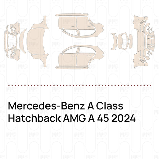 Pre-Cut PPF Mercedes-Benz A Class Hatchback AMG A 45 2024