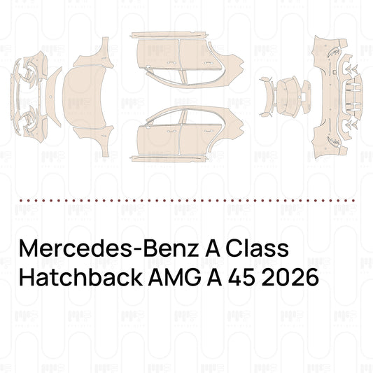 Pre-Cut PPF Mercedes-Benz A Class Hatchback AMG A 45 2026