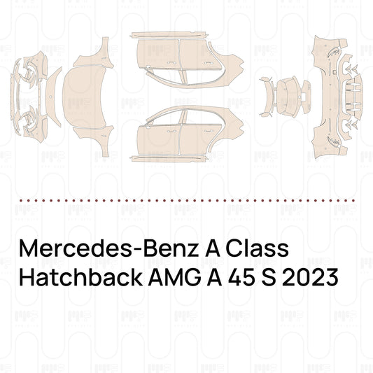 Pre-Cut PPF Mercedes-Benz A Class Hatchback AMG A 45 S 2023