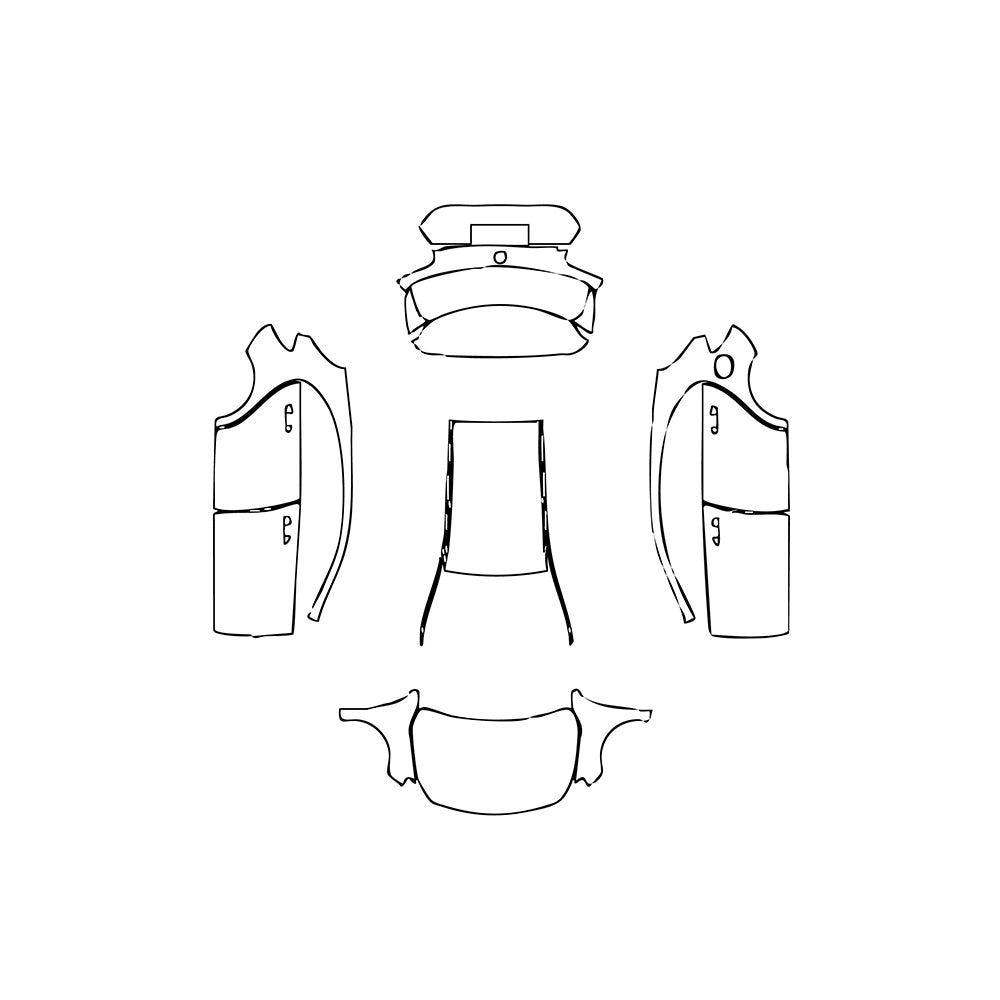 Pre-Cut PPF Mercedes-Benz A Class Hatchback Base 2013 - PPF-Kits