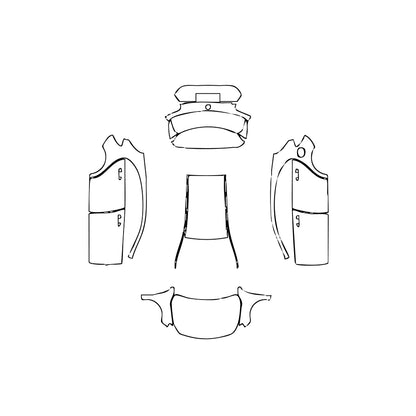 Pre-Cut PPF Mercedes-Benz A Class Hatchback Base 2016 - PPF-Kits