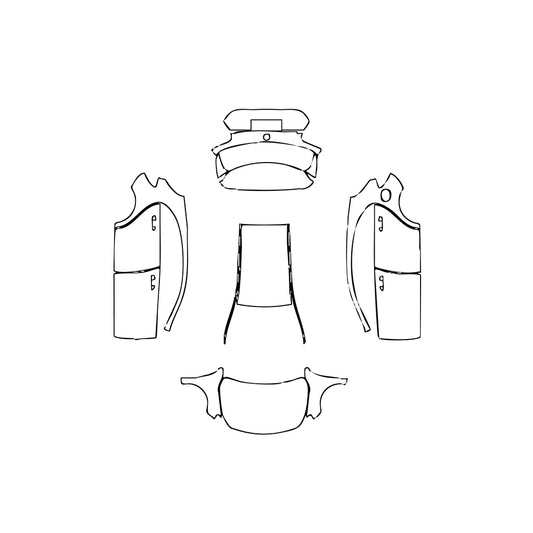 Pre-Cut PPF Mercedes-Benz A Class Hatchback Base 2018 - PPF-Kits