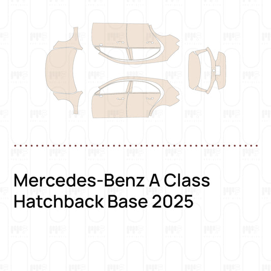 Pre-Cut PPF Mercedes-Benz A Class Hatchback Base 2025